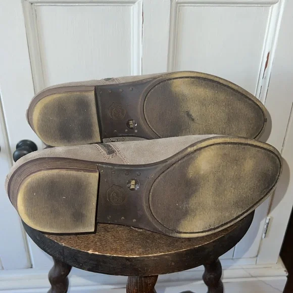 Women’s Lucky Brand Basel Suede Ankle Booties (Size 9/Medium) - Picture 5 of 6